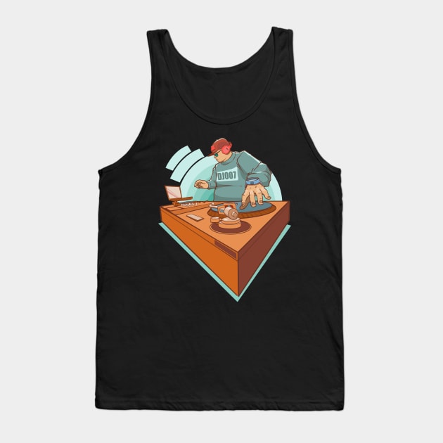 Dj Tank Top by vanpaul54